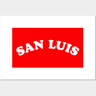 SAN LUIS Posters and Art